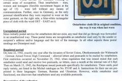 Ostarbeiter Mail in World War II - History and Postal Regulations Frame 1